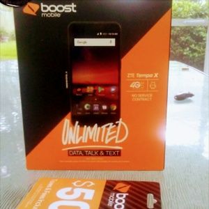 Brand new cell and $50 talk text data card